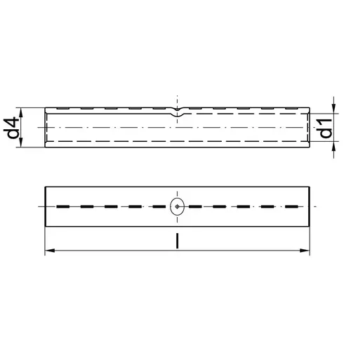 191R Złączka kablowa rurkowa Cu DIN 185mm2 / LONG / 5szt. 3