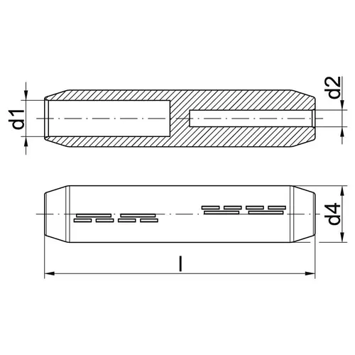 430R95 Złączka redukcyjna AL 120/95mm2 / 5szt. 2