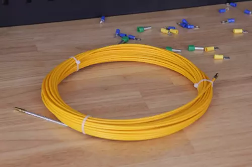 WS 3/20 Włókno szklane do wciągania kabli luzem 3mm/20m 3