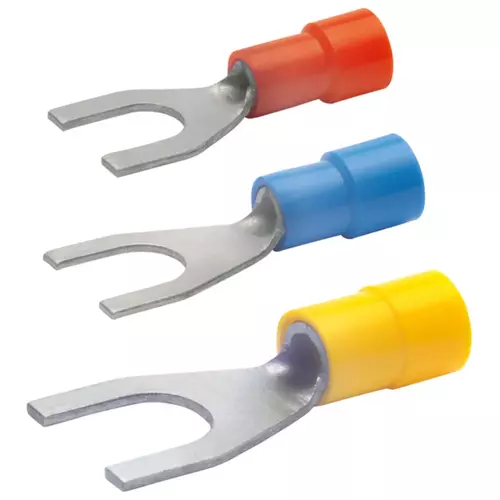 620C35  Końcówka widełkowa izolowana 0,5-1mm2 / M3 / 100szt. 2