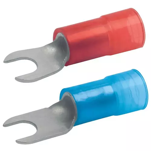 652C5 Końcówka widełkowa izolowana Cu 10mm2 / M5 / 100szt. 2