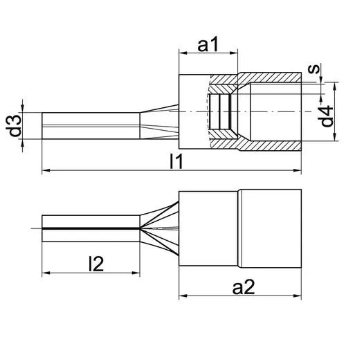 710L Końcówka igiełkowa izolowana 1,5-2,5mm2 / 100szt. 3