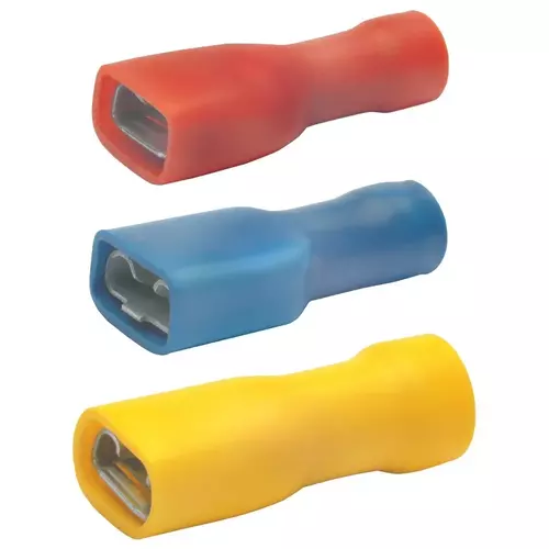 750V /Gniazdo płaskie izolowane 4-6mm2 / 6,3mm / Mosiądz / 100szt. 2