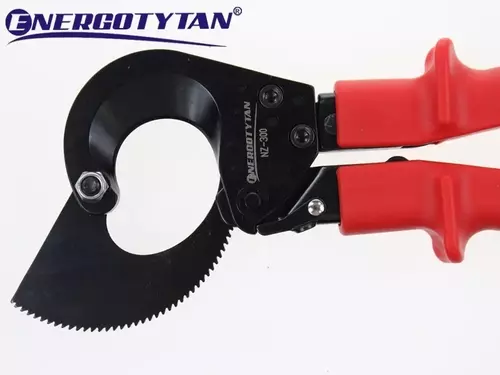 NZ300 Nożyce zapadkowe do kabli 300mm2 9