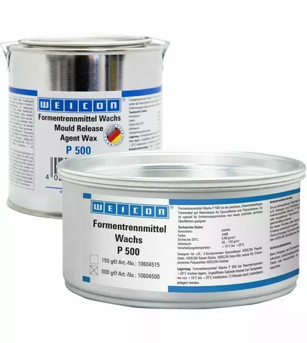 WEICON 10604500 / Mould Release Agent Wax P 500 P 500 0.5 kg 2