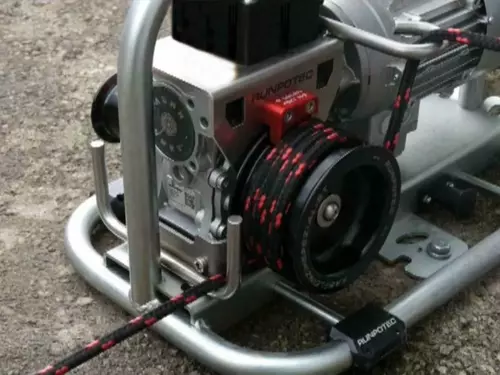 10138 Wciągarka elektryczna do kabli CW800E - 800kg / RUNPOTEC 4