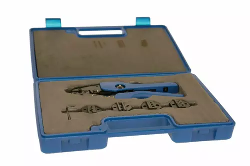 Z-001 Zaciskarka do kabli z wymiennymi matrycami ( zestaw 5 matryc ) 4