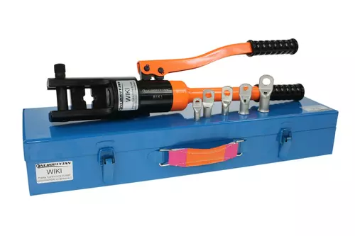 WIKI Praska hydrauliczna do kabli 70kN / z matrycami 6-300mm2 2