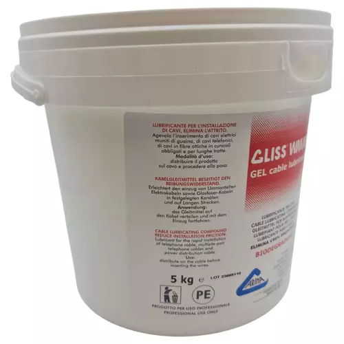 VGELWMMS5 Żel do wciągania kabli GLISS WMM / 5kg 3