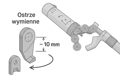 OZM5001 Ostrze zamienne do noża M-500 / 1 szt. 2