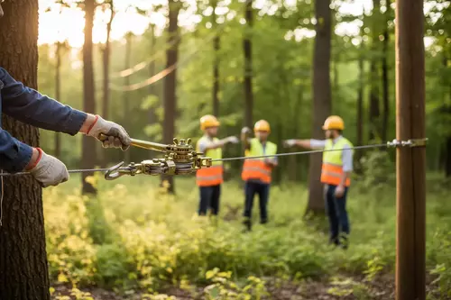 E94 Wciągarka linowa ręczna 2T / 3 Haki 7