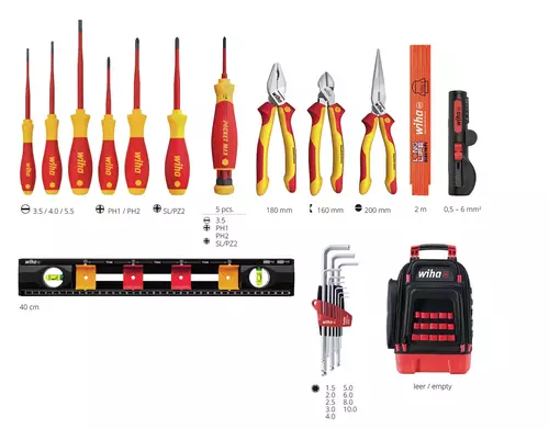 Plecak na narzędzia electric 27 cz. / WIHA 45528 2