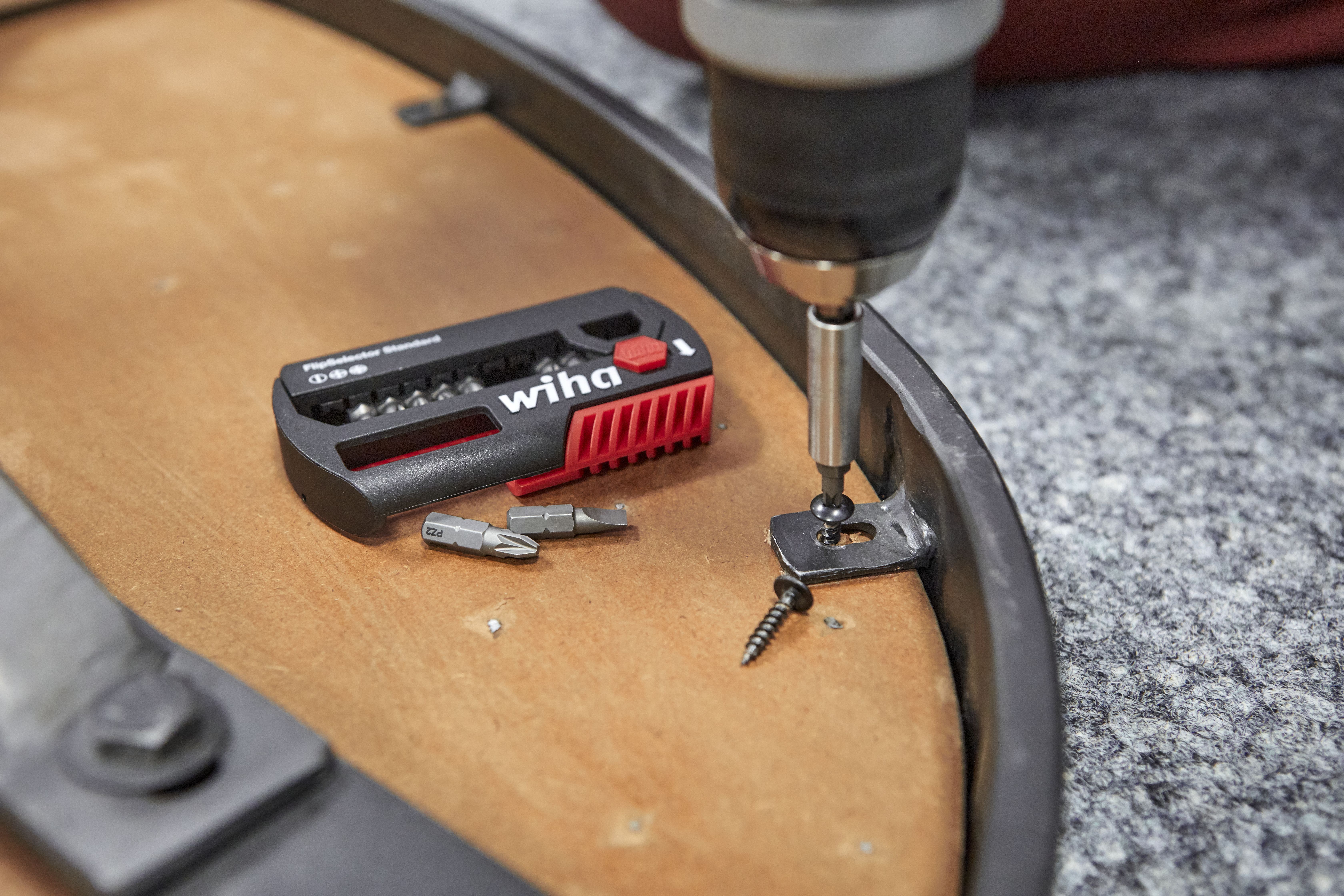 Zestaw bitów FlipSelector Standard 25 mm TORX® Tamper Resistant (z otworem) 13-cz. 1/4" C6,3 / WIHA 39037 5
