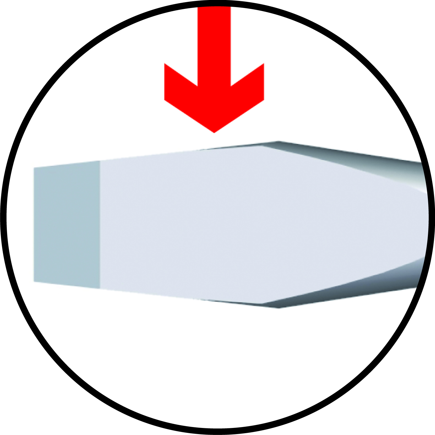 Wkrętak SoftFinish 10IP x 80 mm / WIHA 26099 6