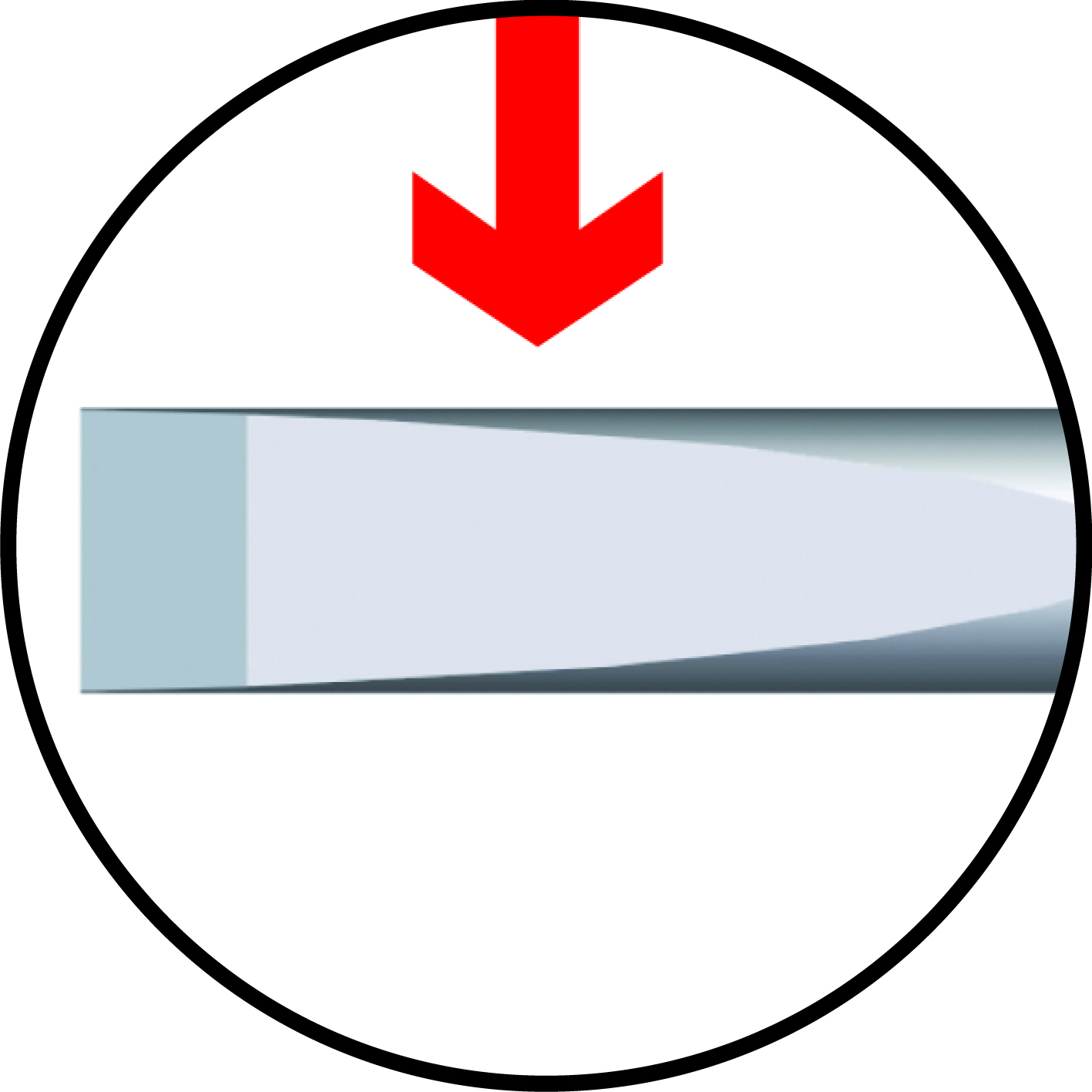 Wkrętak SoftFinish 25IP x 100 mm / WIHA 10165 5