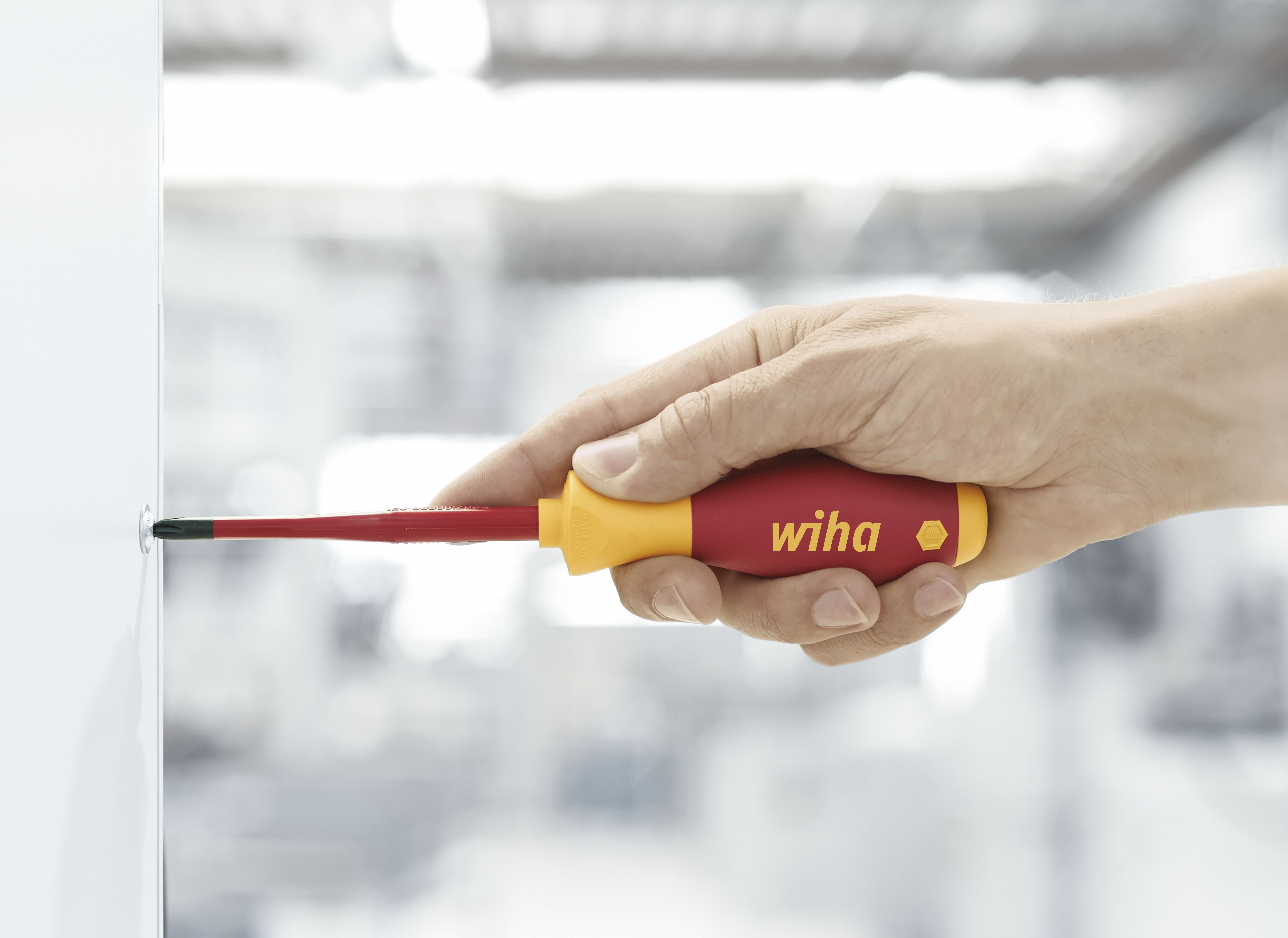 Wkrętak SoftFinish electric slimFix Phillips PH1 x 80 mm / WIHA 10136 2