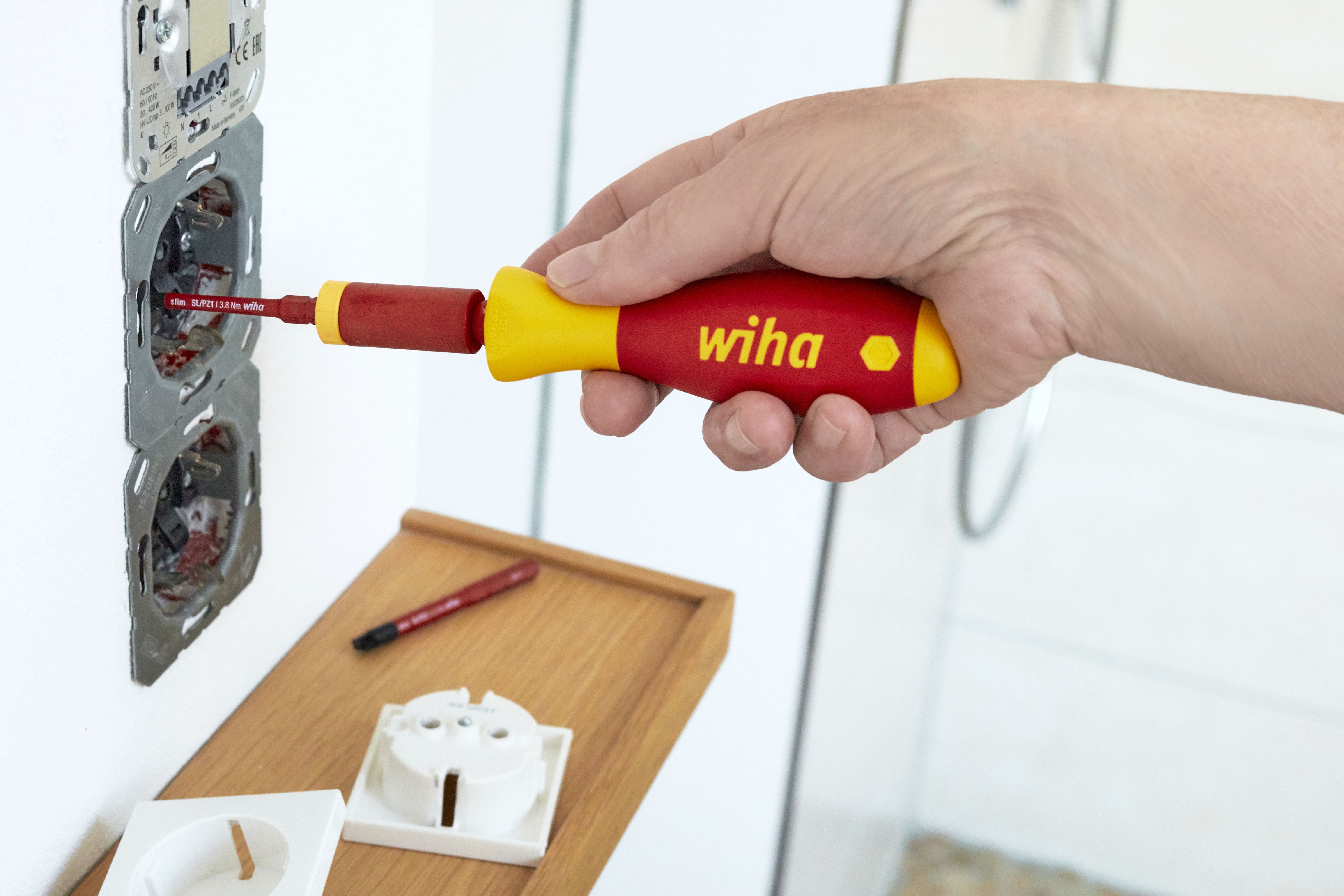 Adapter dynamometryczny easyTorque electric do bitów slimBit i uchwytu SlimVario® 2.5 Nm / WIHA 41343 9