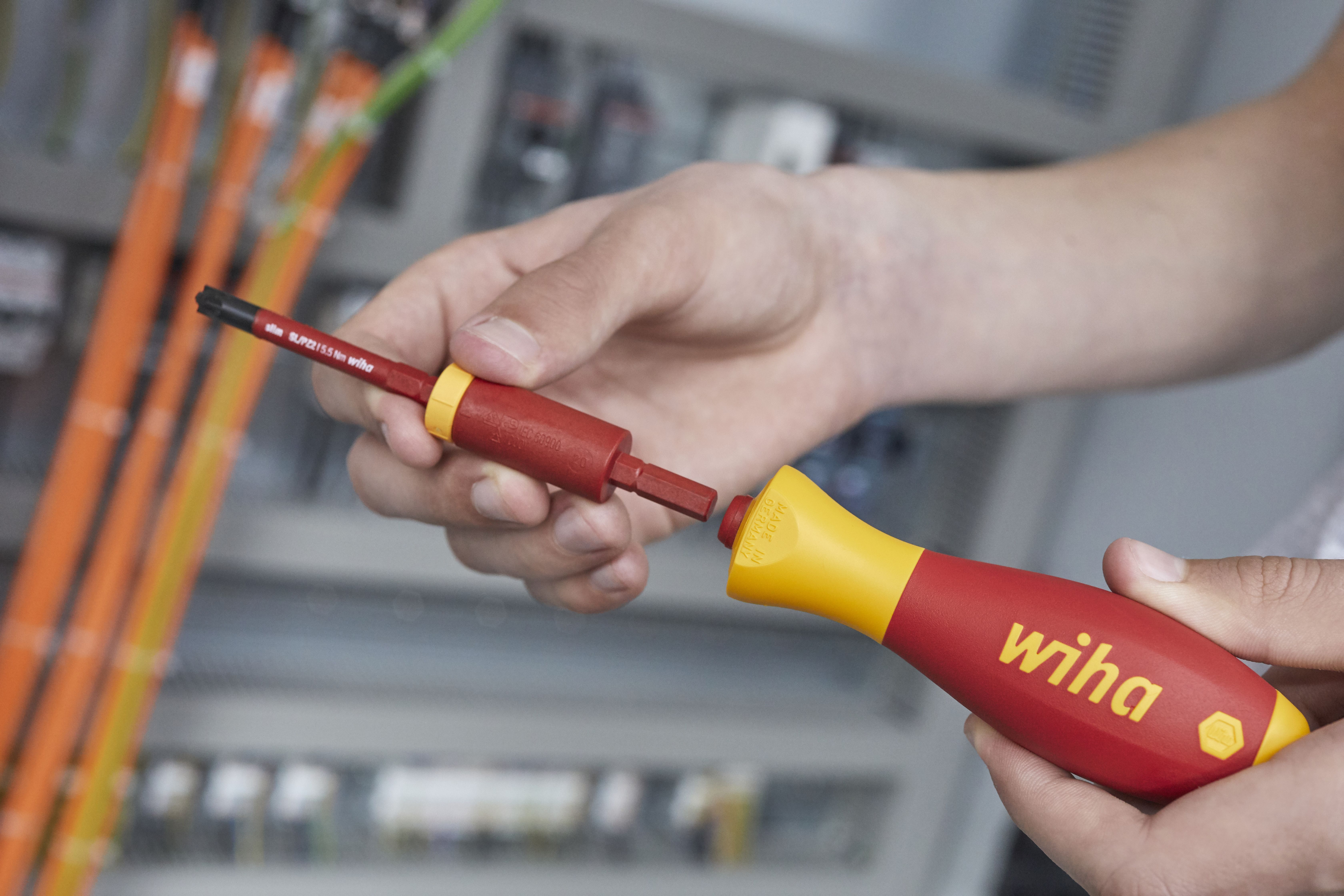 Adapter dynamometryczny easyTorque electric do bitów slimBit i uchwytu SlimVario® 4.0 Nm / WIHA 41345 3