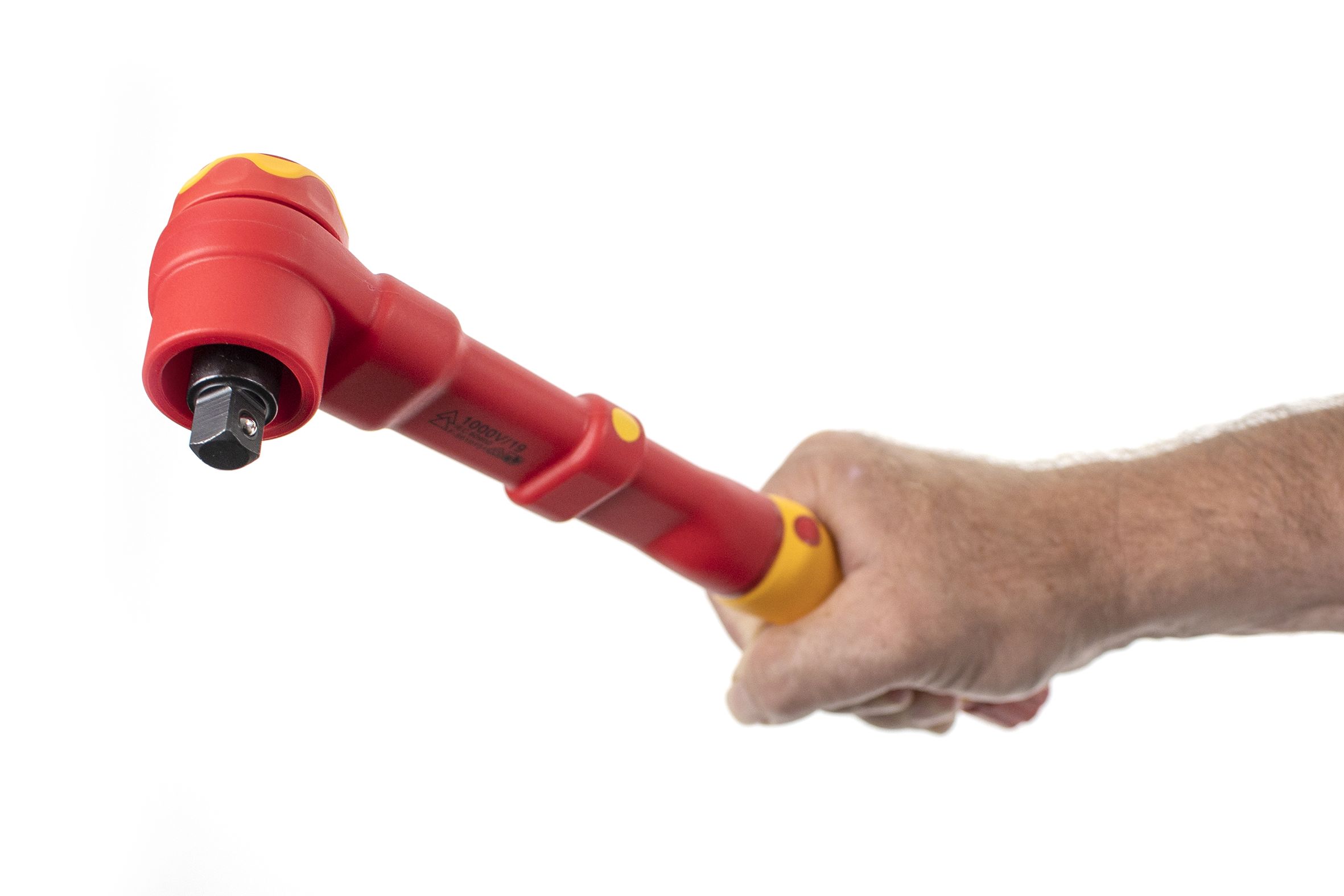 Klucz dynamometryczny electric 3/8" dla kluczy nasadowych, regulacja momentu dokręcania / WIHA 44163 3