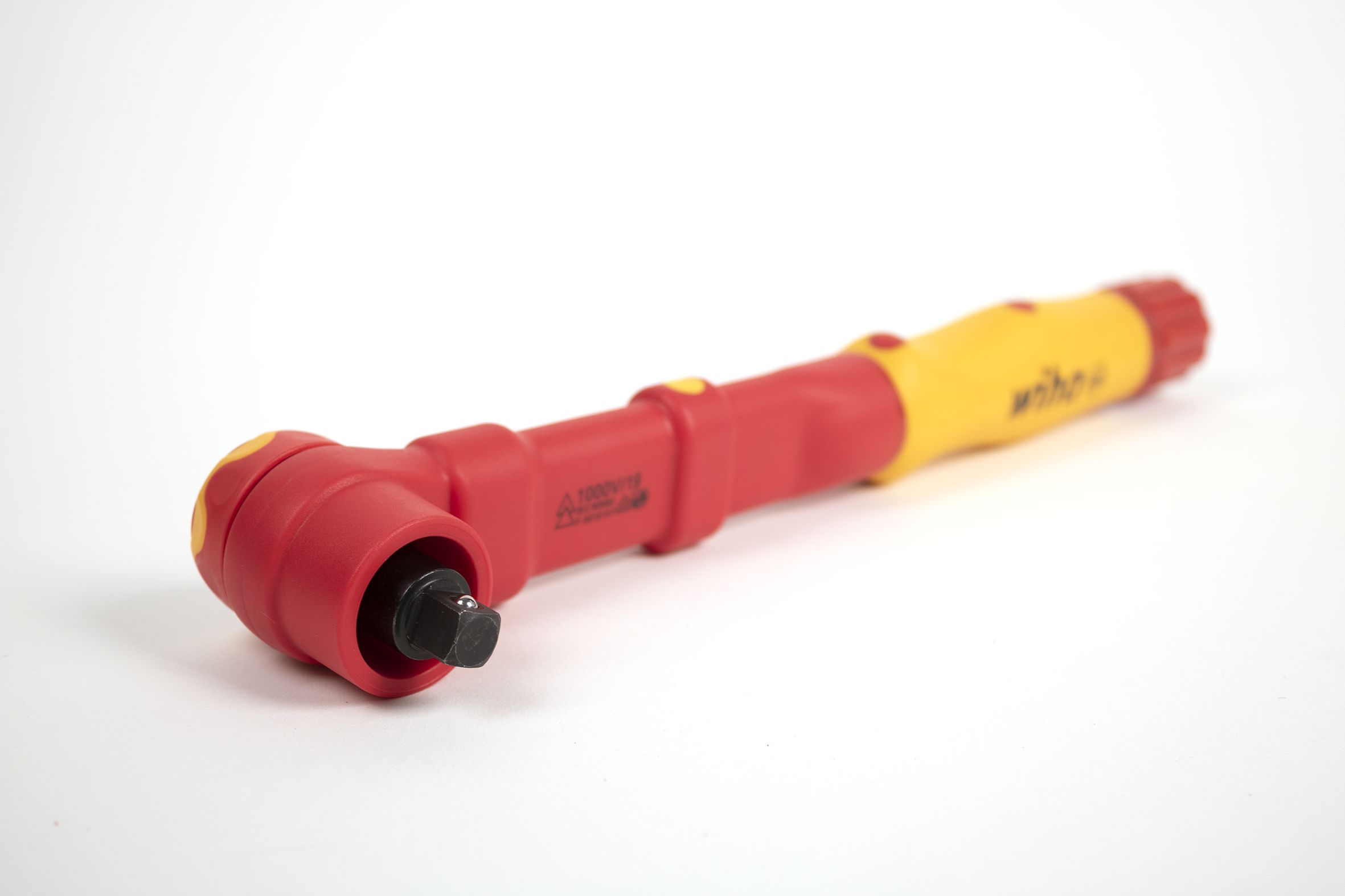 Klucz dynamometryczny electric 3/8" dla kluczy nasadowych, regulacja momentu dokręcania / WIHA 44163 13