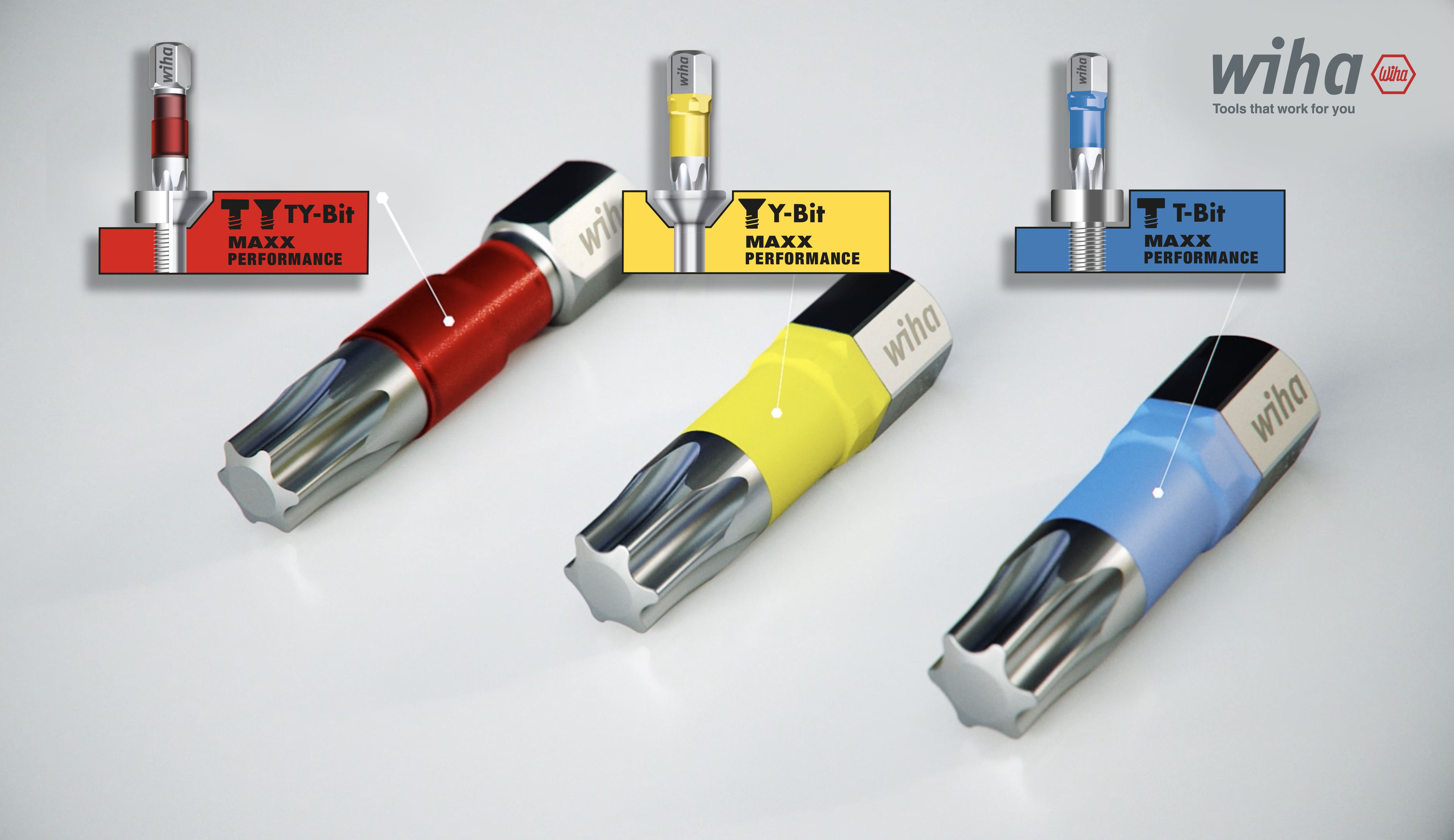 Zestaw bitów BitBuddy® Bit TY 49 mm TORX® 7-cz. 1/4″ E6,3 / WIHA 42115 10