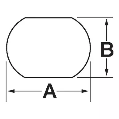Wycinak 22,5x18,5 mm do otworów / 2D / E010502 3