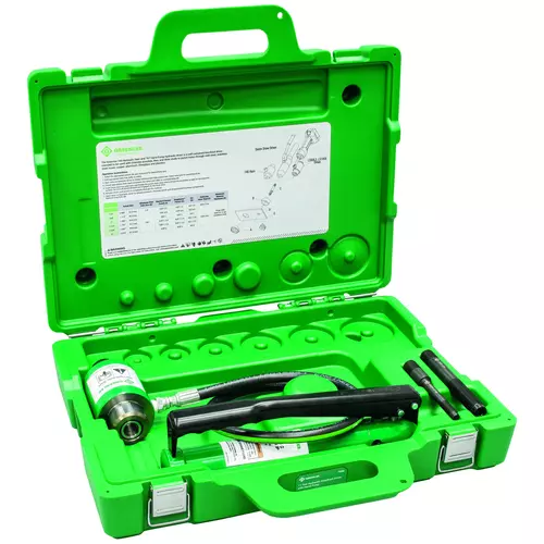 Wycinak hydrauliczny do otworów z pompą ręczną KLAUKE / GREENLEE 52084920 2