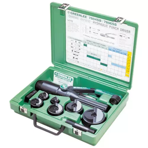 Wycinak hydrauliczny do otworów PG9-21 KLAUKE / GREENLEE 50356119SET 2