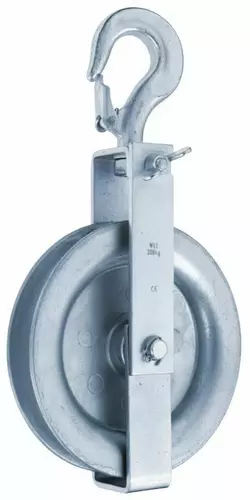 11675 Rolka kablowa aluminiowa 200mm z blokadą / 250kg / TYP:C 2