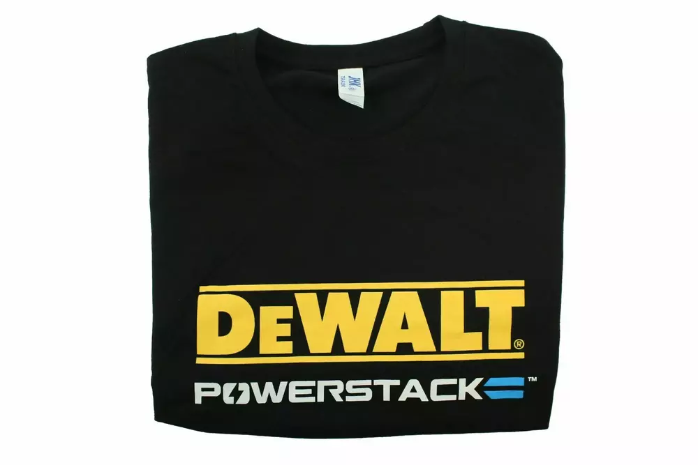T-SHIRT DEWALT PREMIUM 190 / CZARNA / L 1