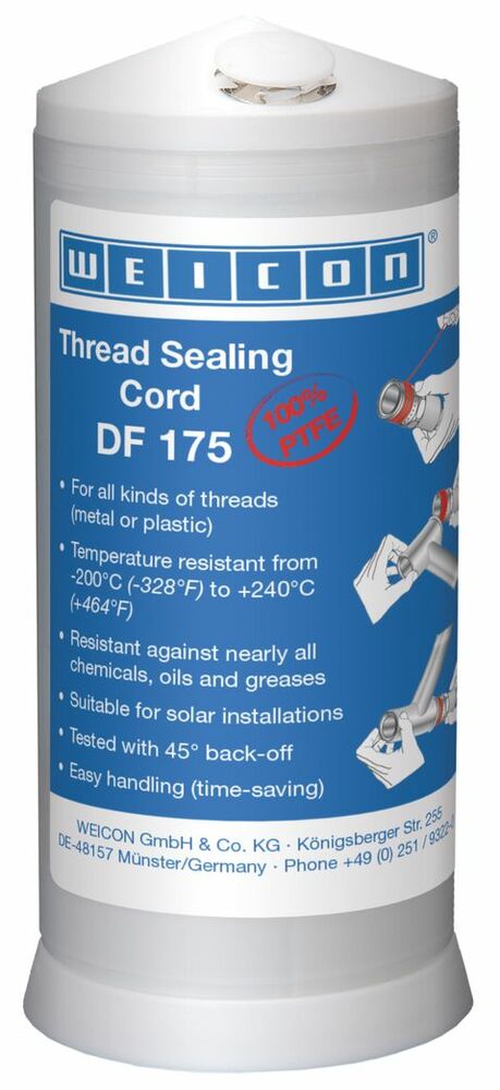 WEICON 30010175 / Thread Sealing Cord DF 175, 175 m 1