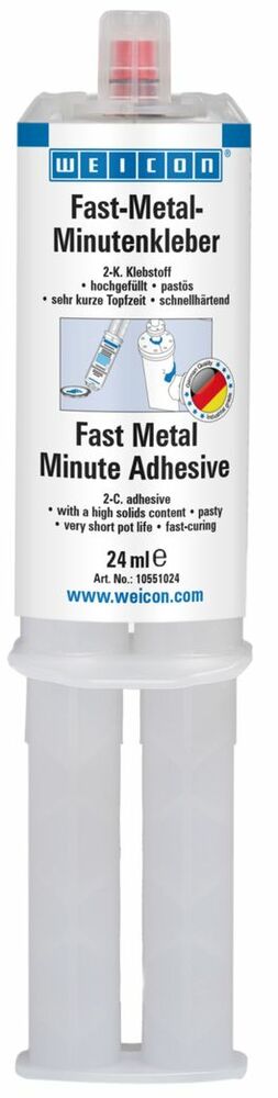 WEICON 10551024 / Fast-Metal Minute Adhesive 24 ml 1