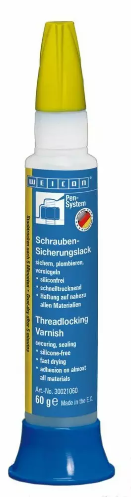 WEICON 30021060 / Threadlocking Varnish 60 g yellow 1