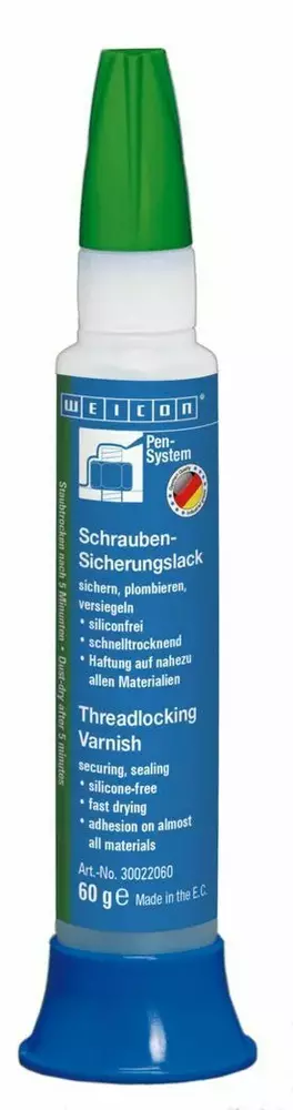 WEICON 30022060 / Threadlocking Varnish 60 g green 1