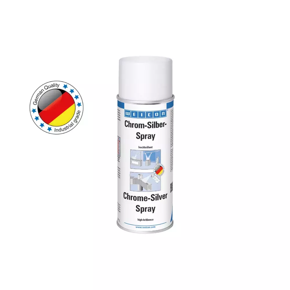 WEICON 11103400 Chrome-Silver Spray 400 ml 1