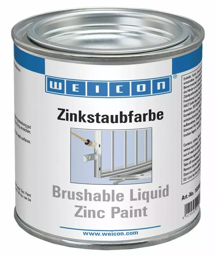 WEICON 15000375 / Brushable Zinc Paint 375 ml 1