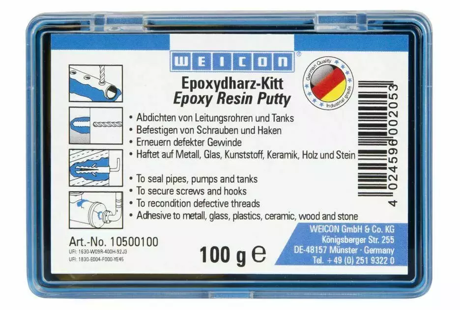 WEICON 10500100 / Epoxy Resin Putty 100 g 1