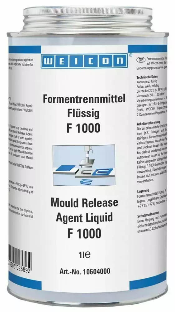 WEICON 10604000 / Mould Release Agent Liquid F1000 1 L 1
