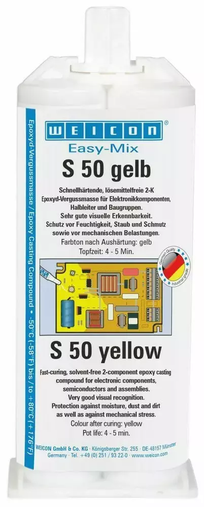 WEICON 10651050 / Easy-Mix S 50 yellow 50 ml 1