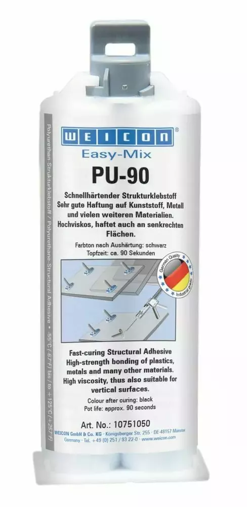 WEICON 10751050 / Easy-Mix PU-90 Polyurethane Adhesive 50 ml 1