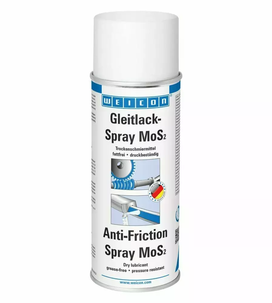 WEICON 11539400 / Anti-Friction Spray MoS2 400ml 1