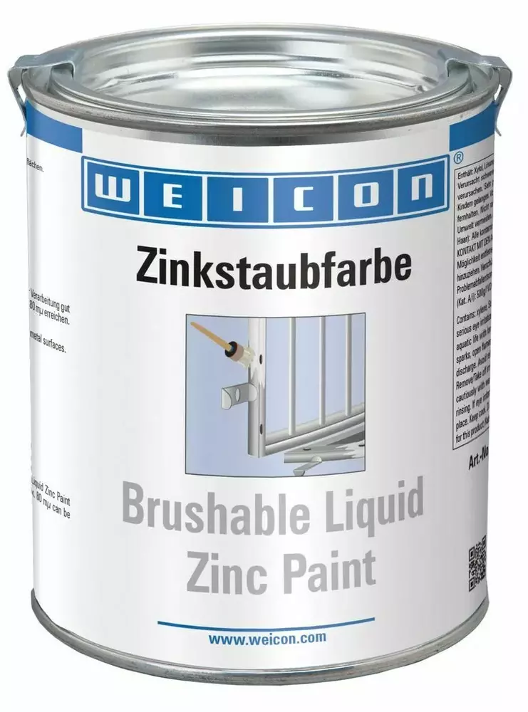 WEICON 15000750 / Brushable Zinc Paint 750 ml 1
