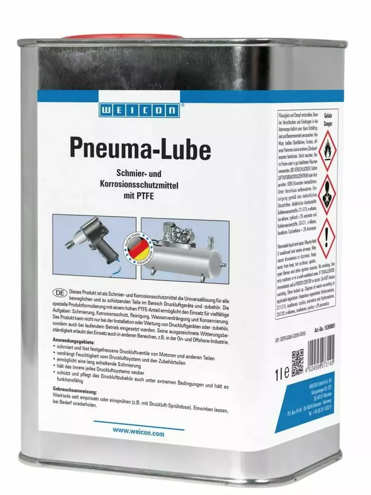 WEICON 15260001 / Pneuma-Lube 1 L Air Tool Lubricant 1