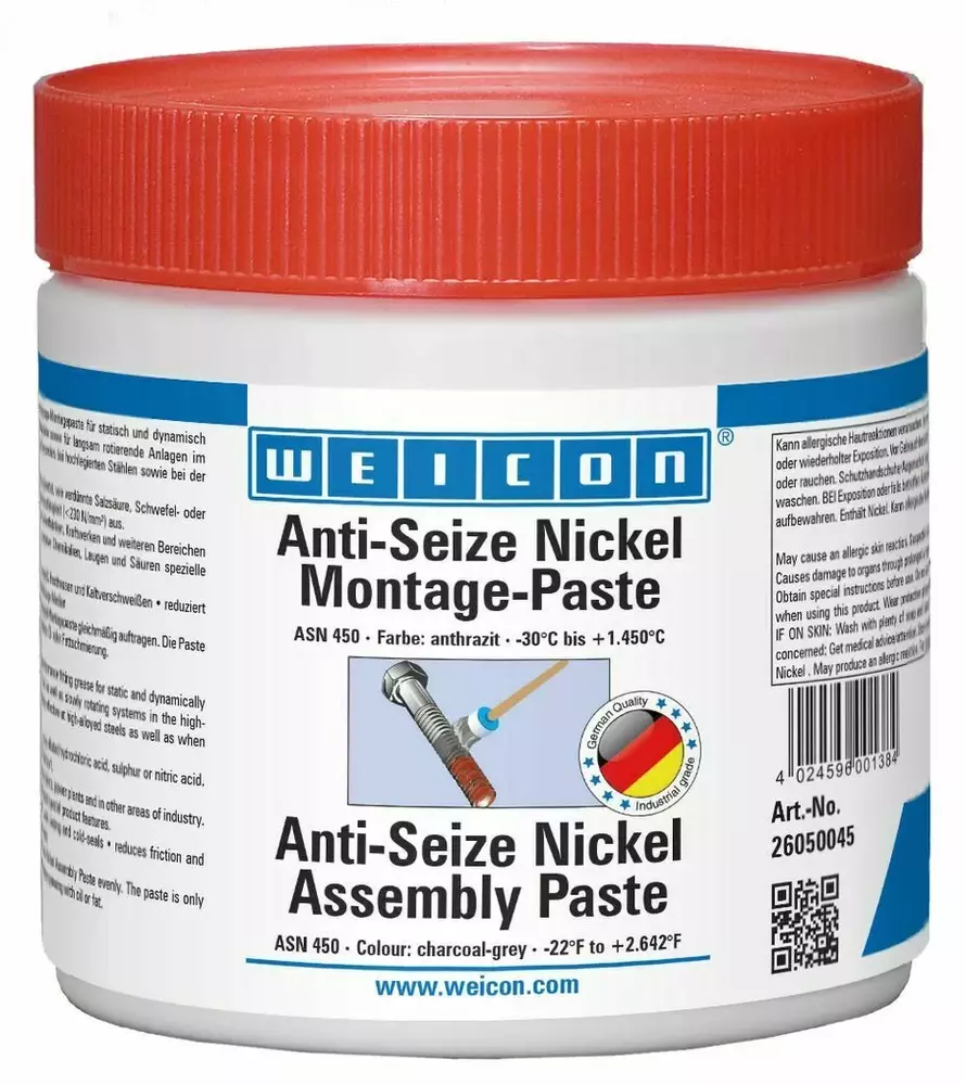 WEICON 26050045 / Anti-Seize Nickel Assembly Paste 450 g 1
