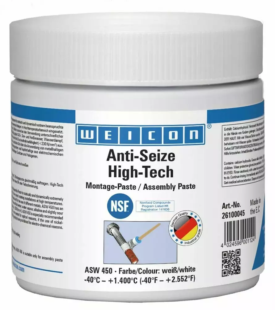 WEICON 26100045 / Anti-Seize High-Tech Assembly 450 g 1