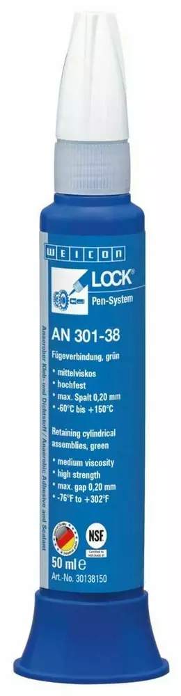 WEICON 30138150 / WEICONLOCK® AN 301-38 50 ml Retaining Cylindrical Assemblies 1