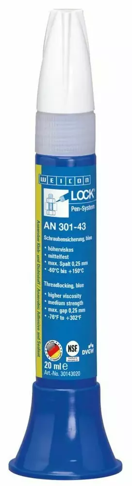 WEICON 30143020 / WEICONLOCK® AN 301-43 20 ml Threadlocking 1