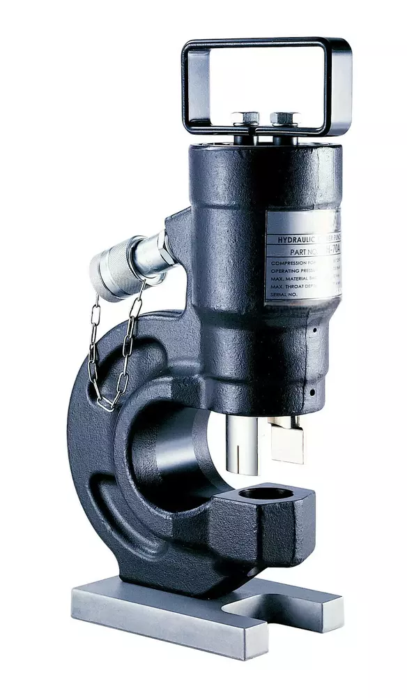 WHSZ-70AK Wycinak hydrauliczny do otworowania szyn prądowych 1