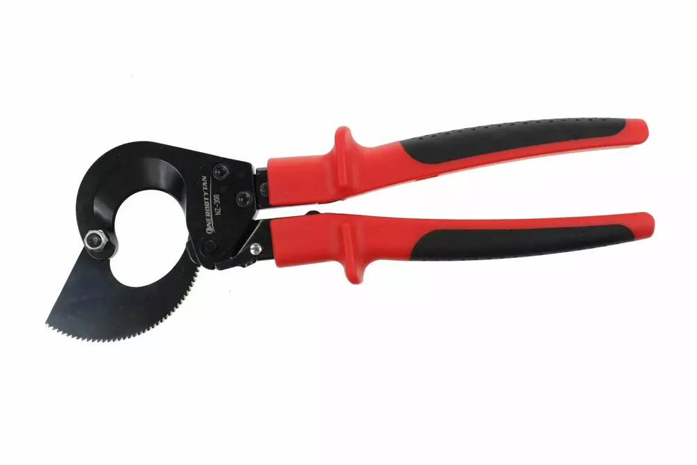 NZ300 Nożyce zapadkowe do kabli 300mm2 1