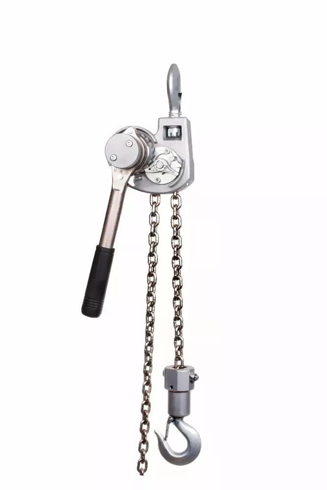 P750 Wciągnik łańcuchowy aluminiowy 0,75t 1